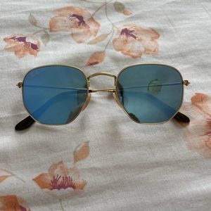 Hexagonal Flat Lenses Rayban